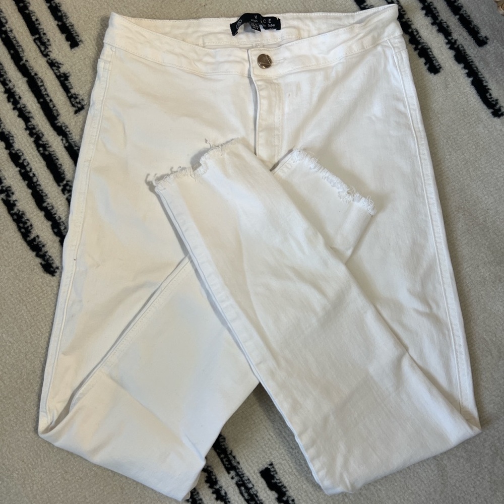 Misguided White Jean pant